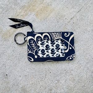 Vera Bradley keychain ID holder wallet